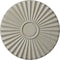Ekena Millwork Shakuras Ceiling Medallion (For Canopies up to 5"), 19 3/4"OD x 1 3/8"P, Pot of Cream Crackle CM20SHPCC - alternate 1
